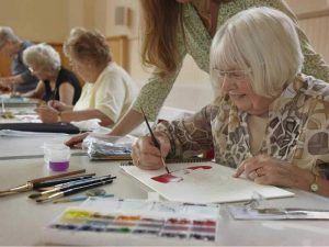 هنر درمانی در سالمندان, هنر درمانی سالمندان, فواید هنر درمانی برای سالمندان, هنردرمانی برای افراد آلزایمری, هنر درمانی و سلامت روان, هنردرمانی, هنر درمانی