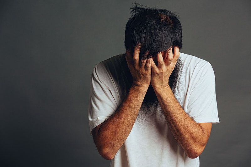 علائم افسردگی در مردان