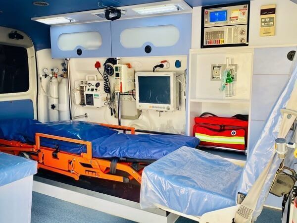 آمبولانس خصوصی در مرحله پیروزی